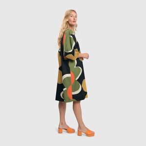 Alembika mod oversized shift floral dress L